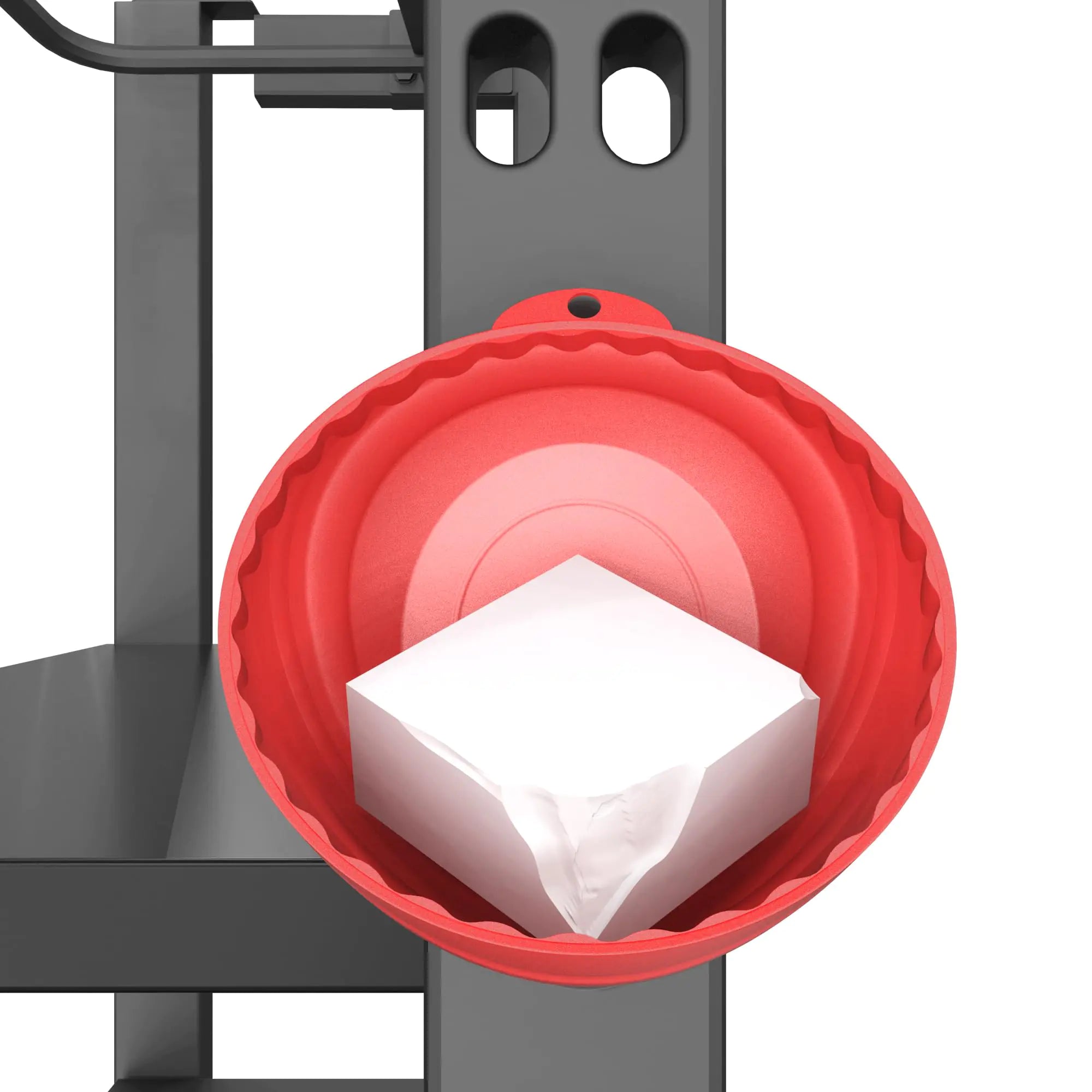 MagnaChalk Gym Bowl - Black Magnetic Chalk Organizer for Weightlifting